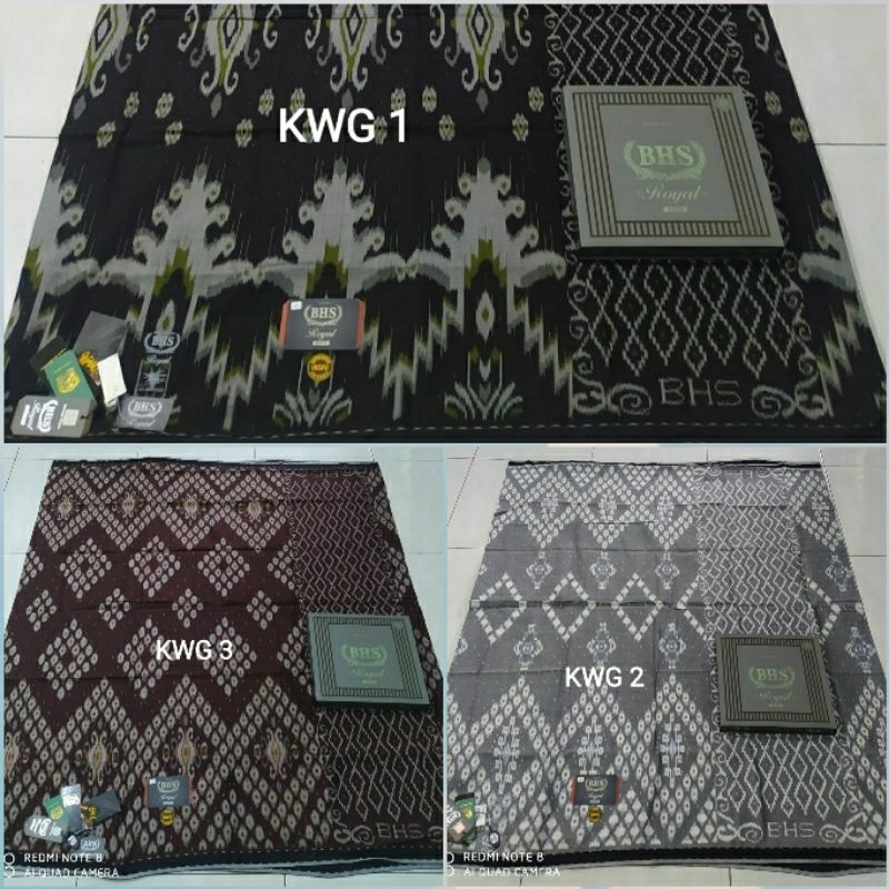 SARUNG BHS ROYAL SILVER KAWUNG (KWG)