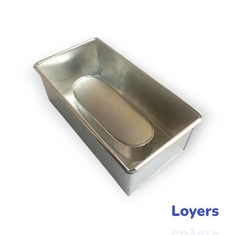 Loyang segi panjang cekung / Loyang ballerin piscina / Loyang kolam ikan bentuk hati love