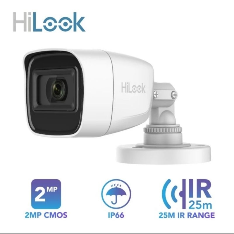 PAKET CCTV HILOOK 8CHANNEL 8 KAMERA 2MP AUDIO TURBO HD BISA REKAM SUARA