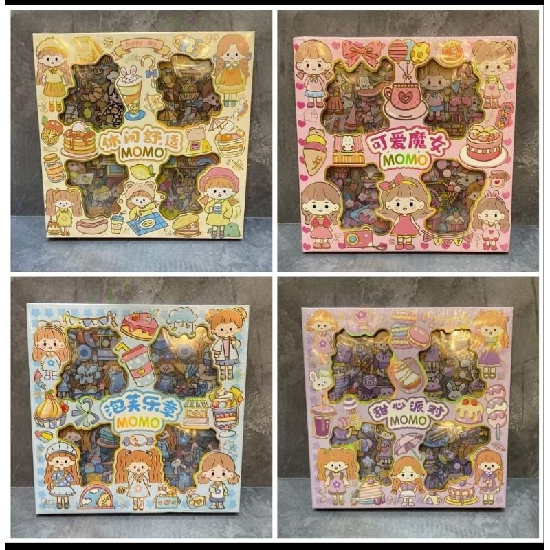 

Stiker momo viral