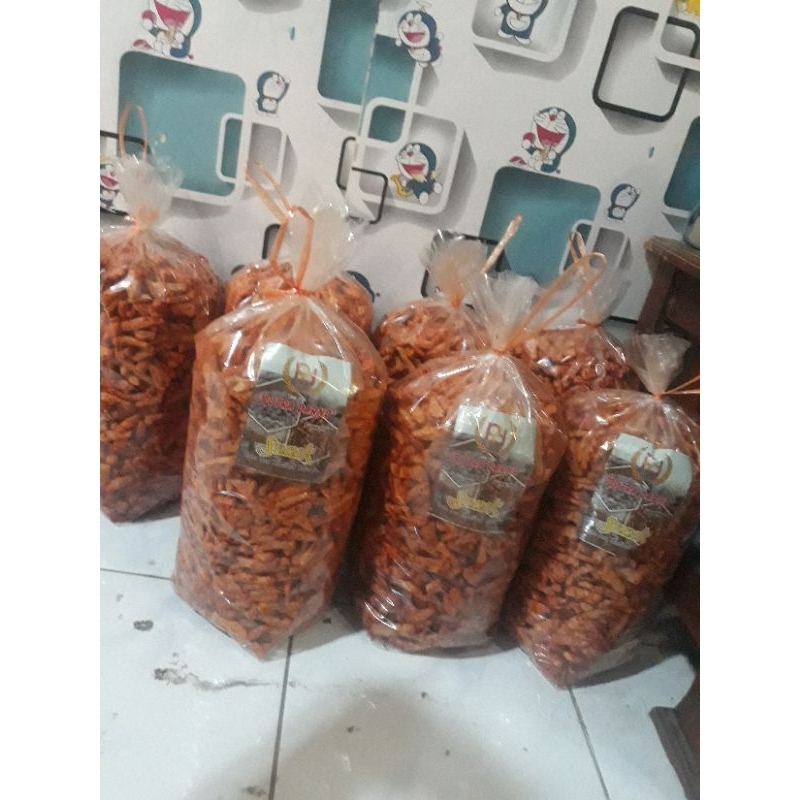 

Basreng Pedas kemasan 1kg