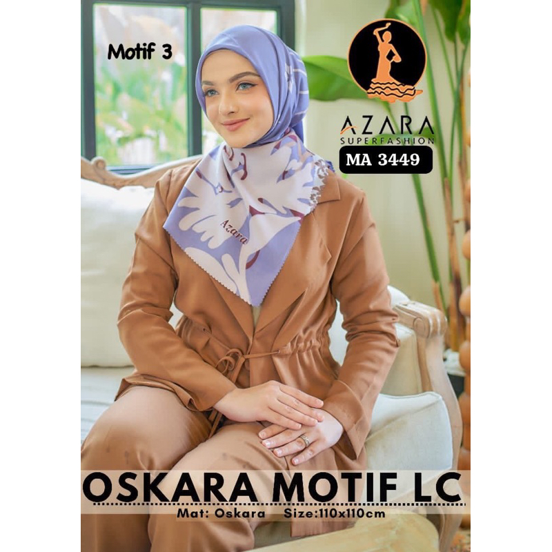 [PART 1] HIJAB SEGIEMPAT OSKARA MOTI LC (MA 3449)