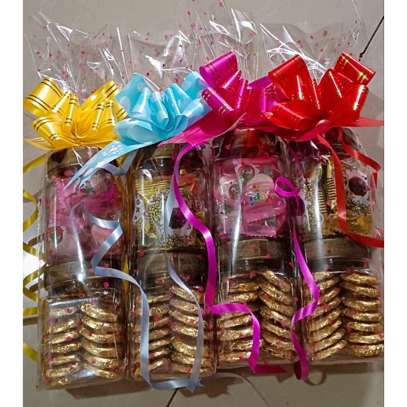 Parcel Lebaran Coklat hemat 3 toples free custom ucapan