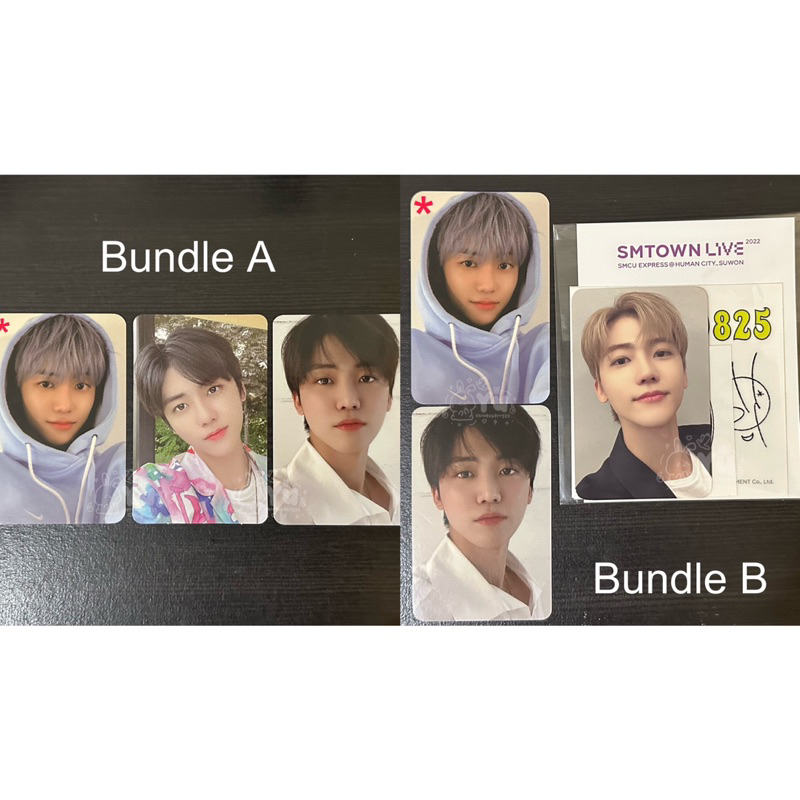 [READY] Photocard Official Jaemin Photopack SG21 Bundle - hoodie biru nahood nana na jm season greet