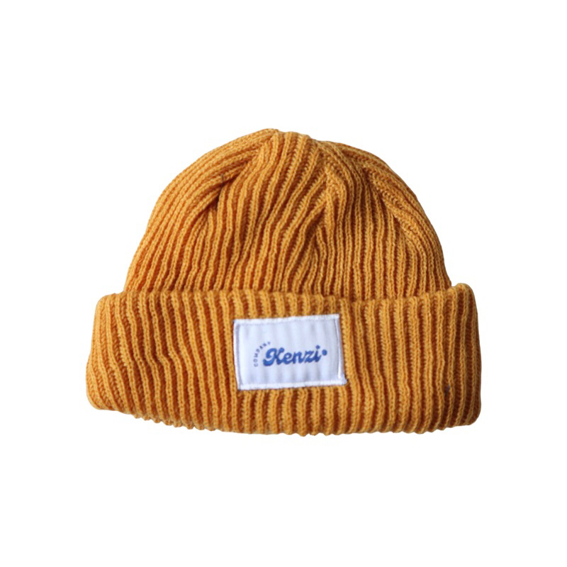 Short beanie hat skate series warna mustard baby boy outfit unisex baby newborn 0-1years