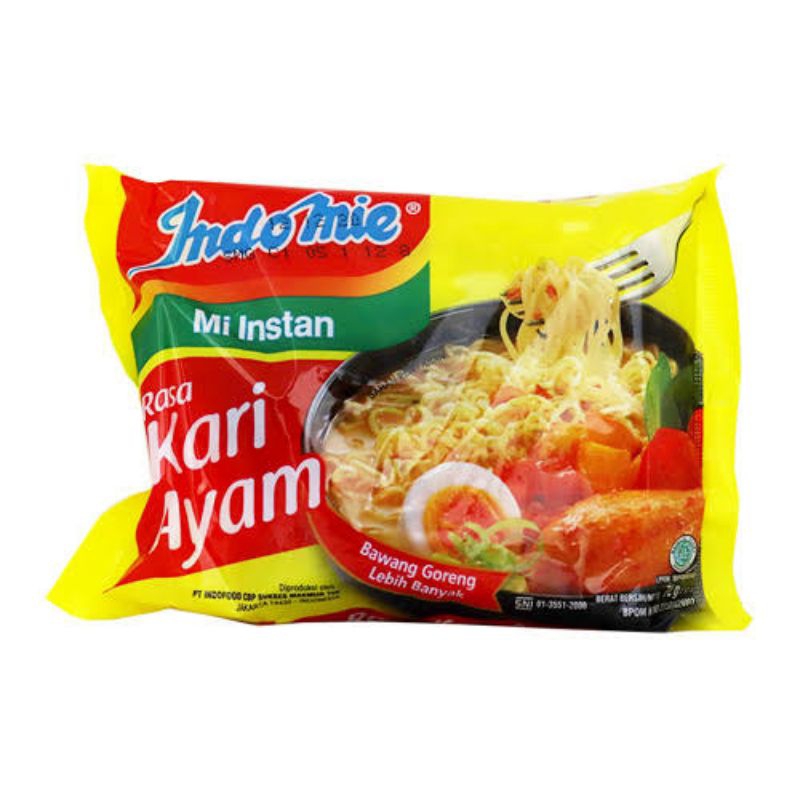 

Indomie Rebus Rasa Kari Ayam