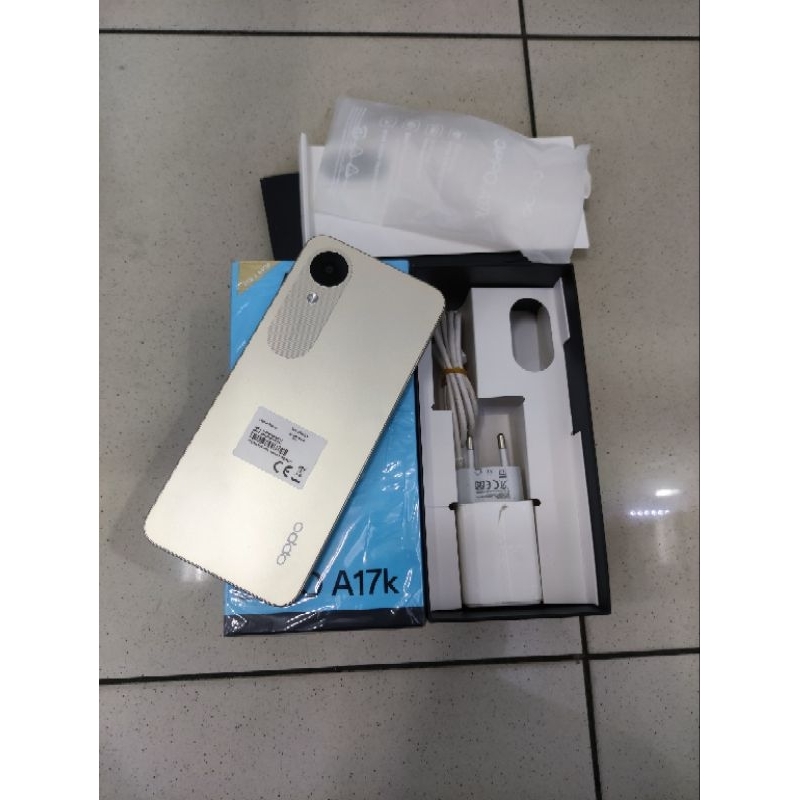 Oppo a17k ram 3/64 second muluss fullset orian