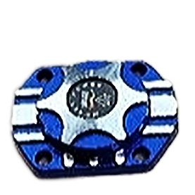 Tutup Cop Atas Silinder Grand Racing Warna Biru Penutup Cover Kop Atas Cilinder Variasi Herex PNP Grand Supra Win Warna Blue