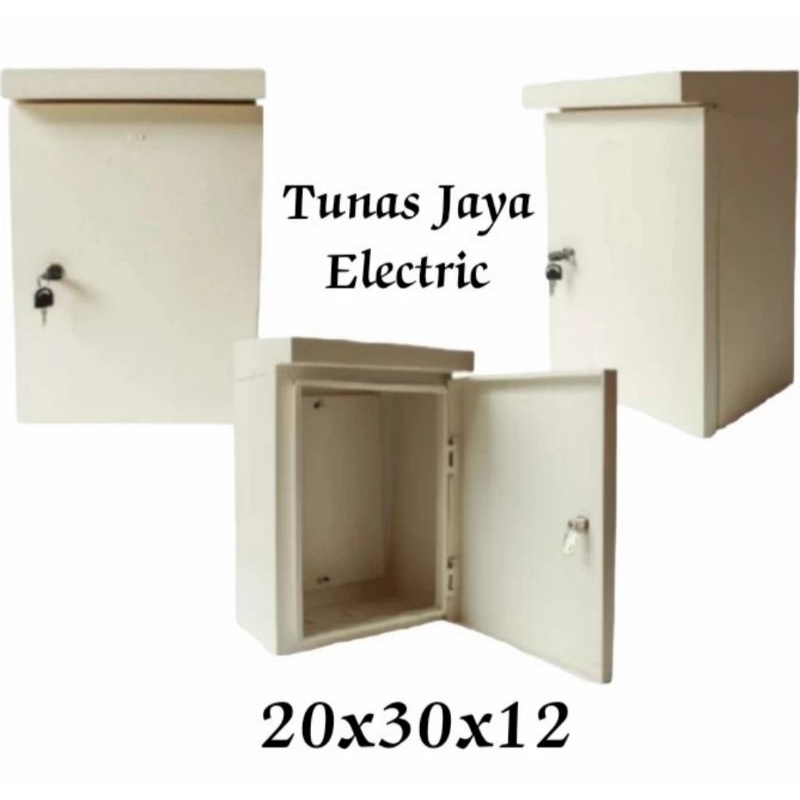 Box Panel Listrik 20x30x12 Model Topi (Kunci Putar)