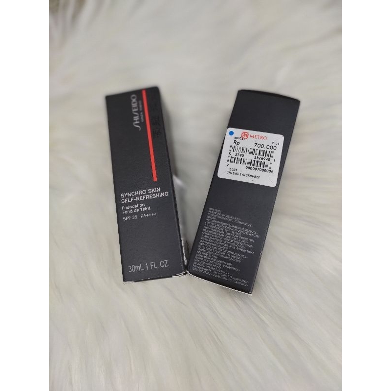 shiseido synchro self refreshing foundation