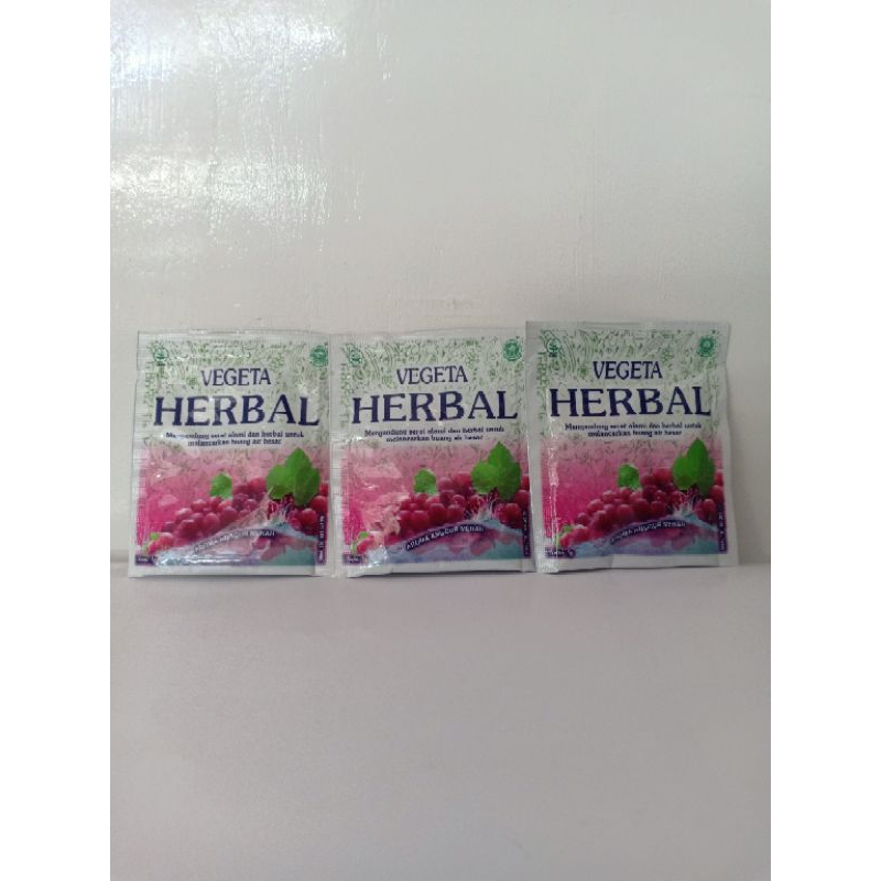 Vegeta Herbal Anggur Sachet/Melancarkan BAB