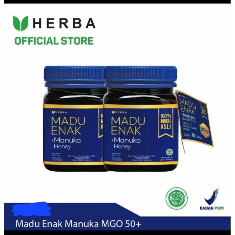

HERBA Madu Enak + Manuka Honey MGO 50+