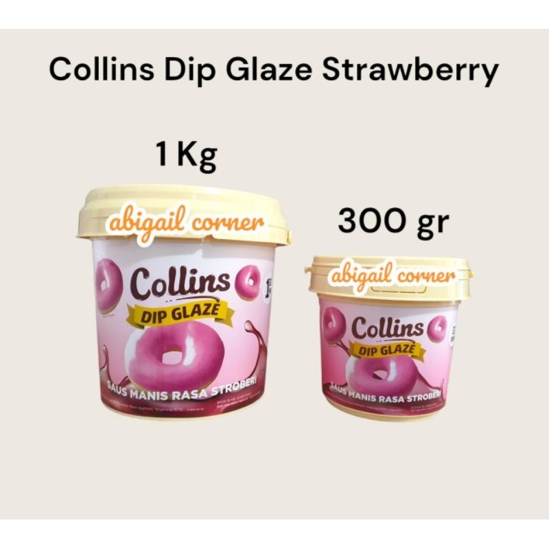 

Abigailcorner - COLLINS Dip Glaze Strawberry 1kg
