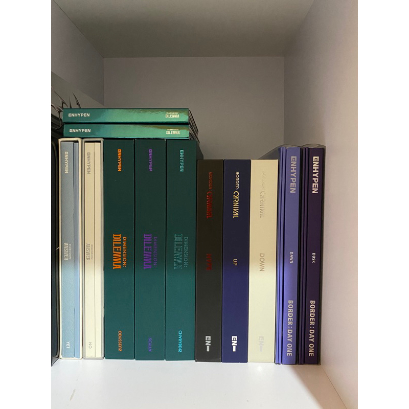 ALBUM ONLY ENHYPEN bdo bdc dd da esse