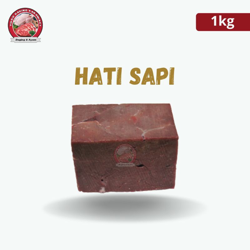 

Hati Sapi - 1Kg