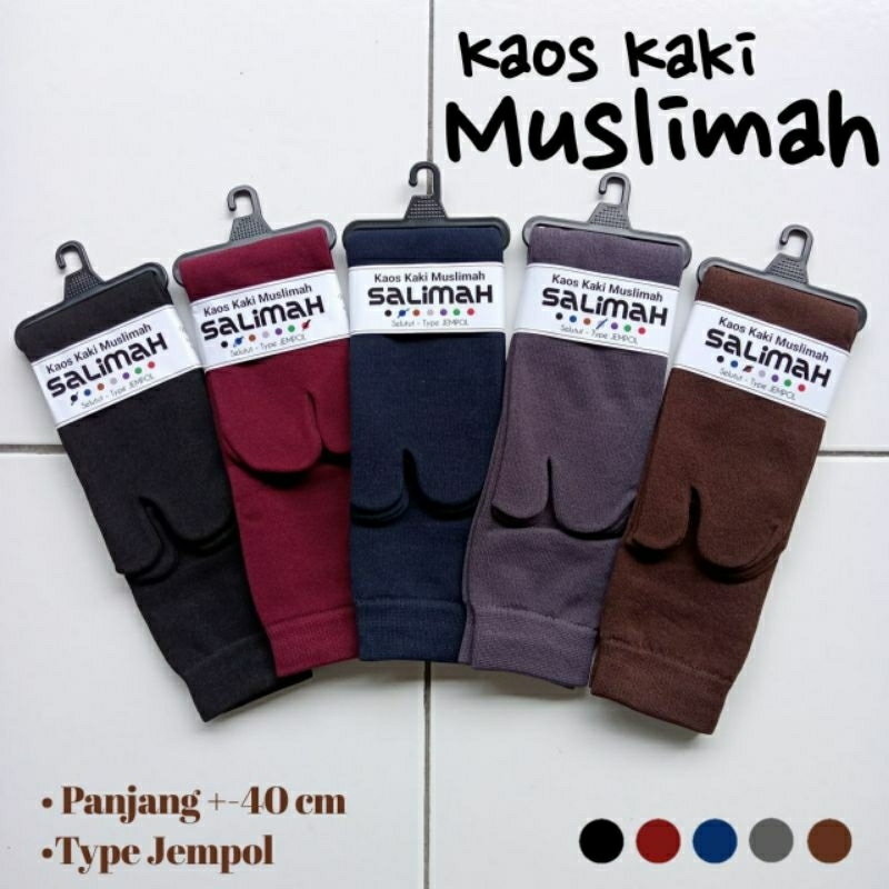 Kaos kaki Muslimah Salimah | Kaos kaki muslimah