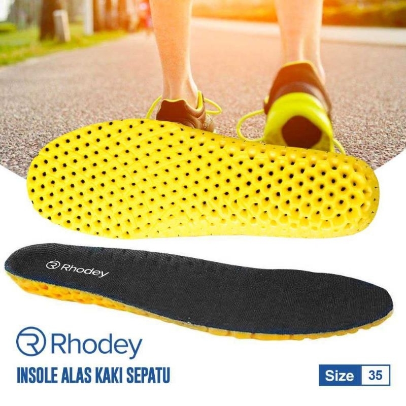 Rhodey Insole Alas Kaki Sepatu Pria Wanita Sport
