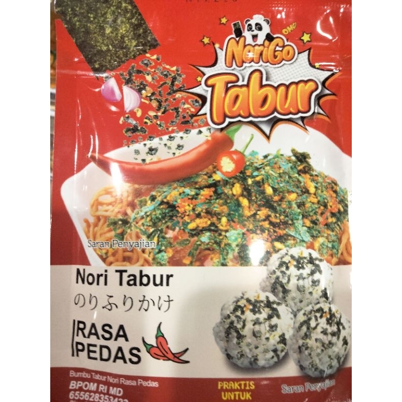 

Nori tabur rasa pedas