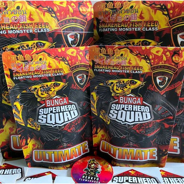 Pelet Bunga Super Hero Squad ULTIMATE Channa Maru