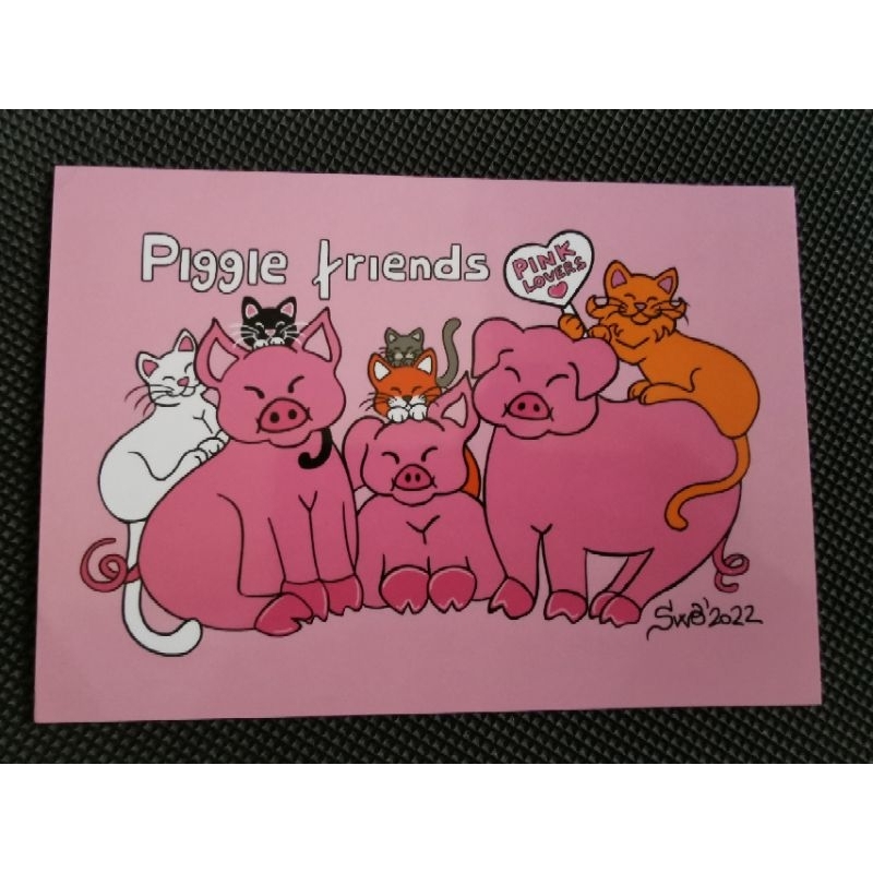 

kartu pos kucing titina /titina cat postcard