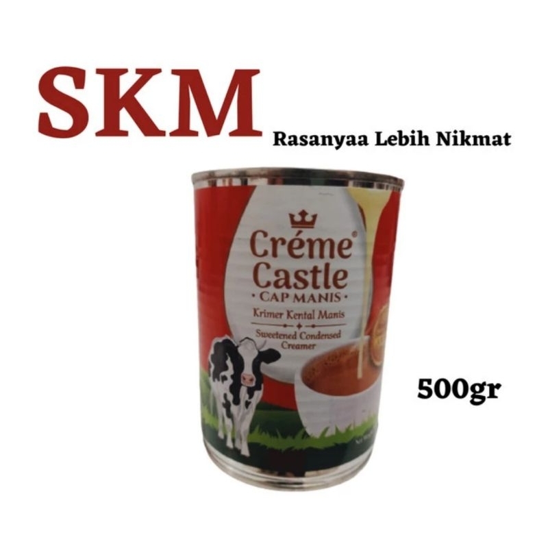 

Susu Kental Manis CREME CASTLE 500Gr