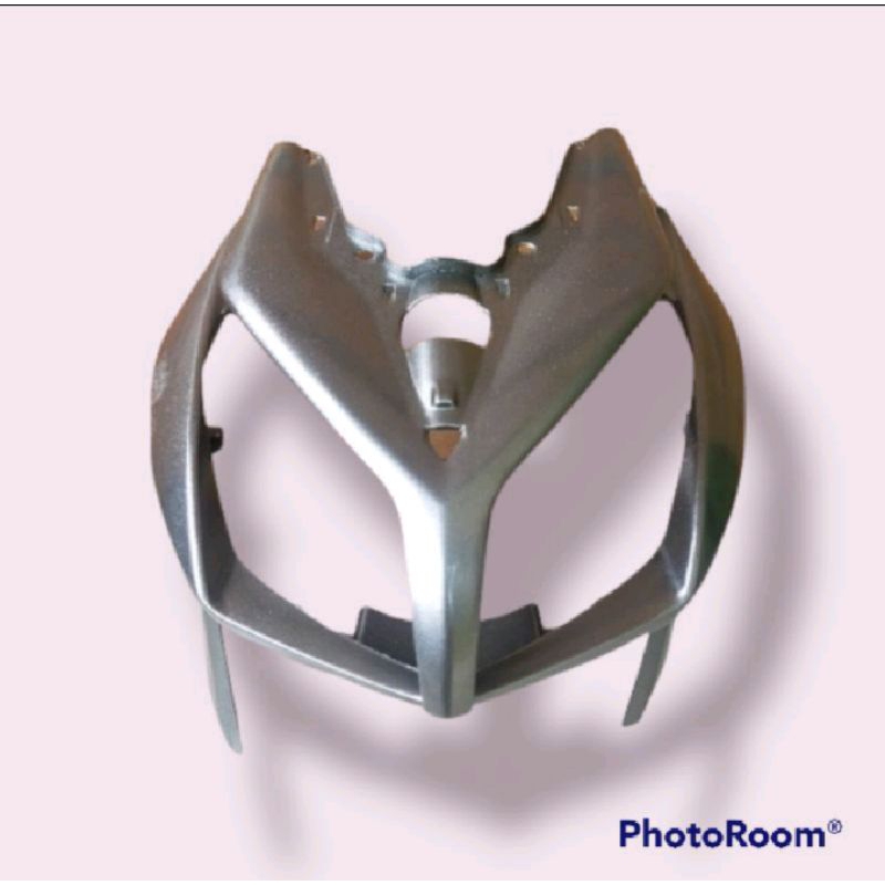 Cover tameng panel body depan Vario techno 110 karbu silver