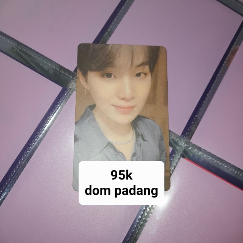 Photocard PC Yoongi Suga Persona 2