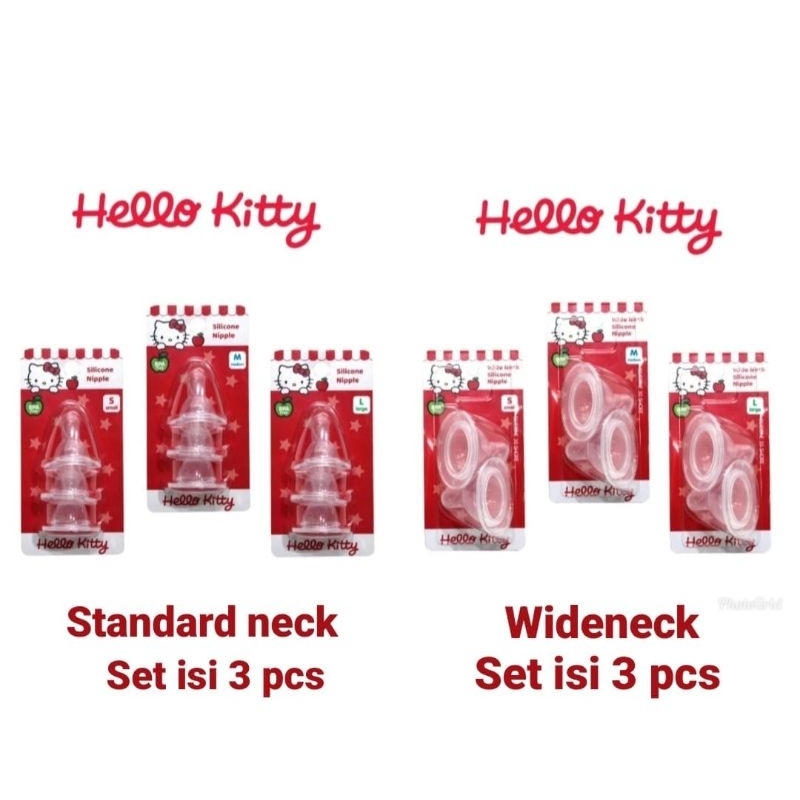 Hello Kitty Lusty Bunnt Nipple Silicone Standard / Wideneck