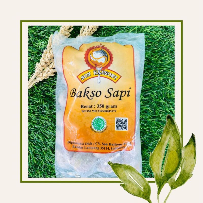 

BAKSO SAPI KECIL - SONY LAMPUNG (350 GRAM)