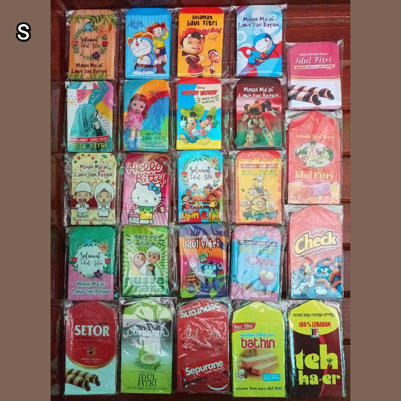 

Amplop Lebaran Karakter dan Snack