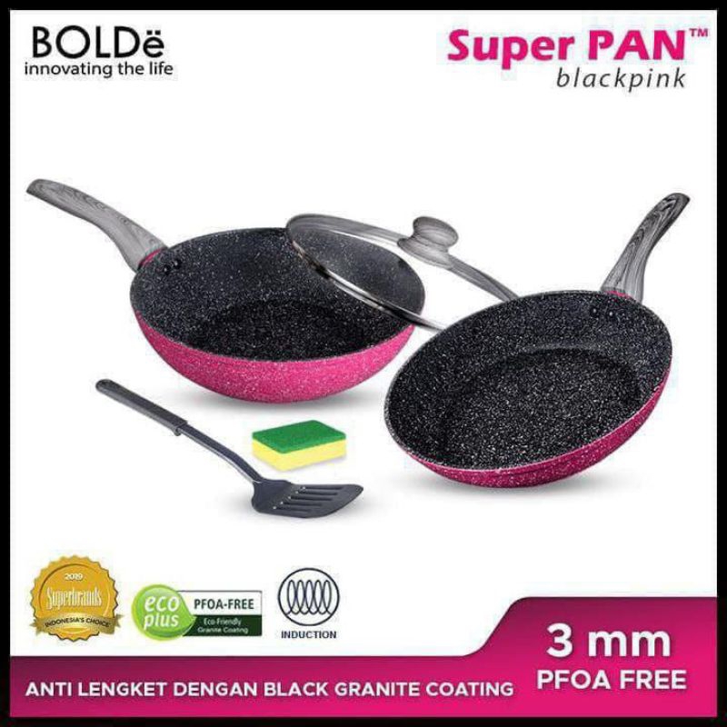 PANCI SET .SUPER PAN SET BOLDE . BLACKPINK