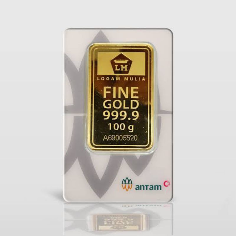 emas 100 gram asli