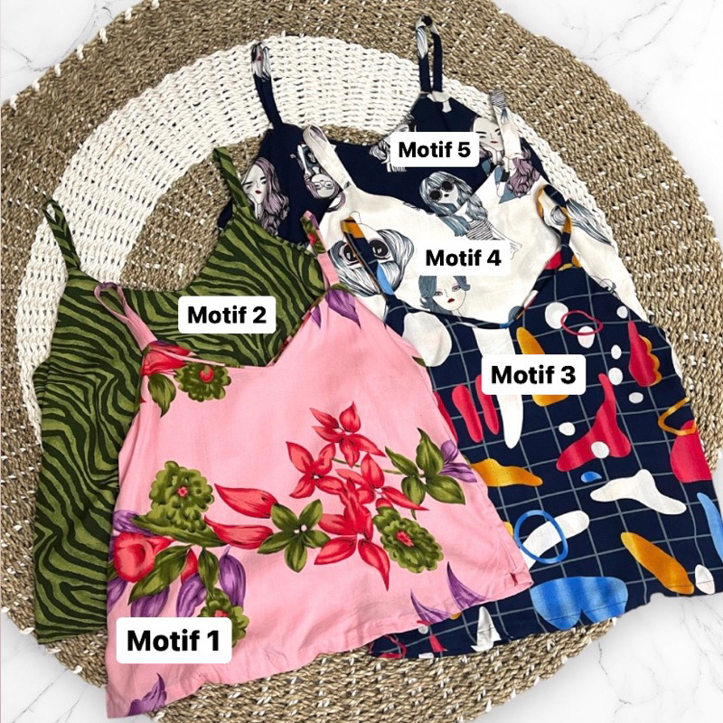 Tanktop Rayon Cantik Size Standart