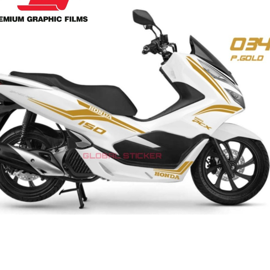 GLOBAL STICKER  STRIPING PCX LIS BODY MOTOR DECAL PCX VARIASI PCX MODIF PCX