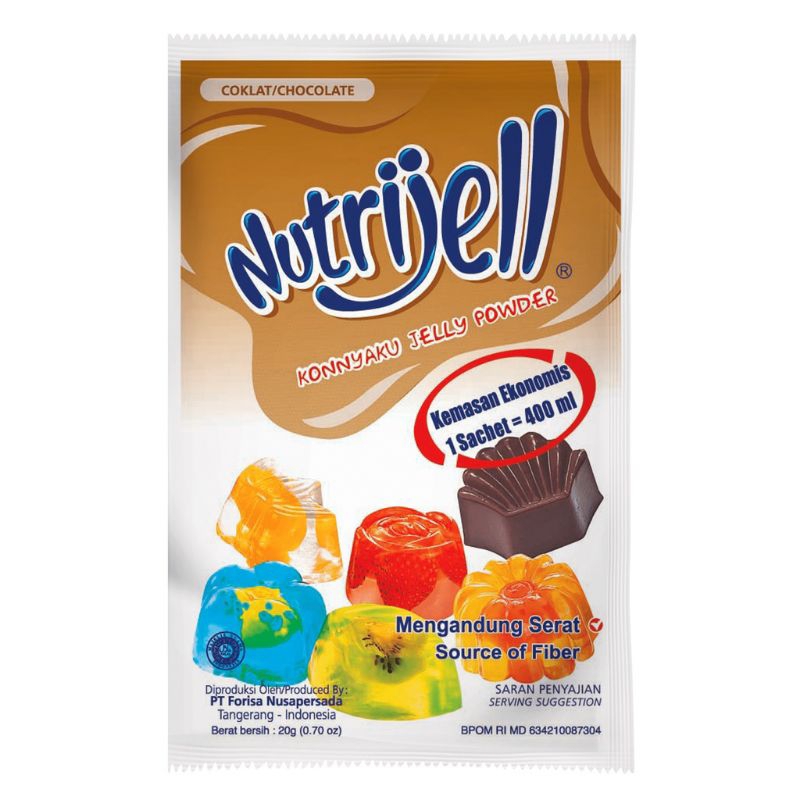 

NUTRIJEL COKLAT sachet 20gr