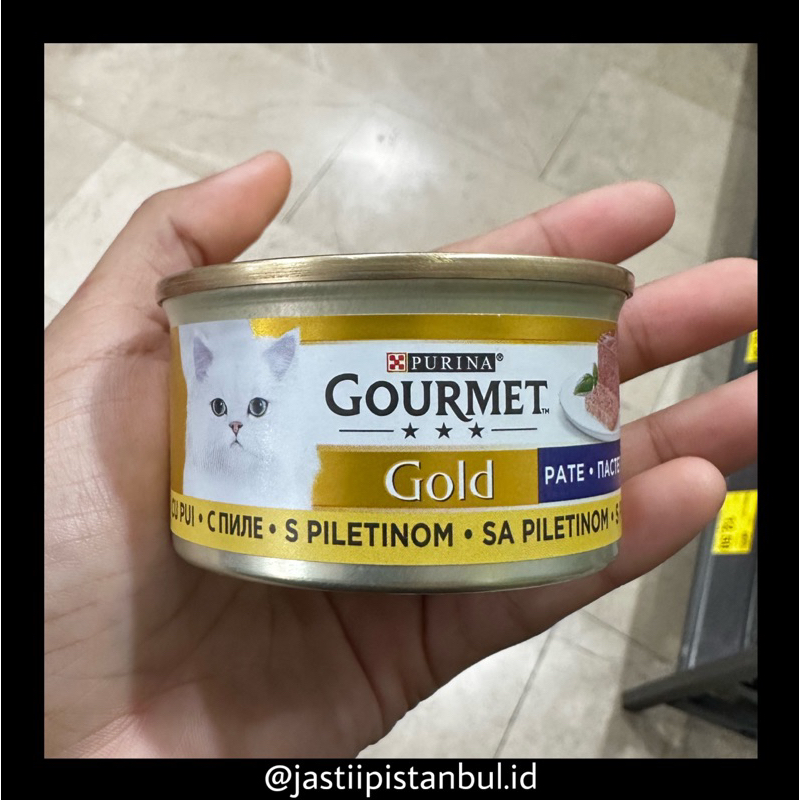 Makanan kucing turki GOLD PURINA