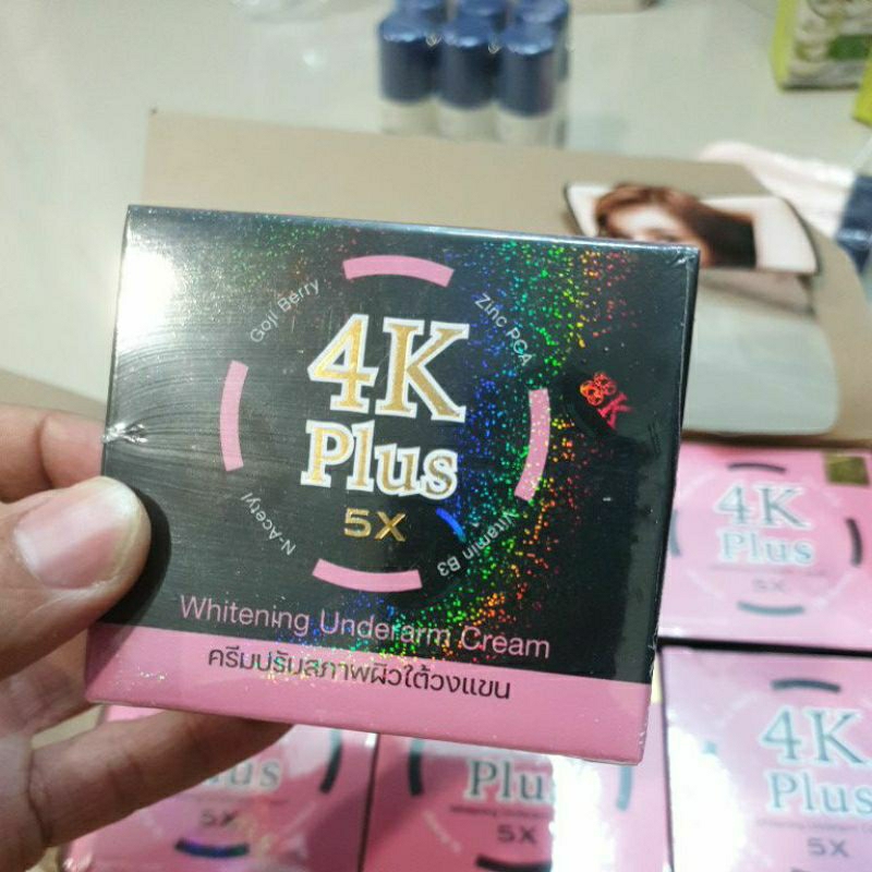4K PLUS 5X Whitening Underarm cream | Day Cream - Original Thailand
