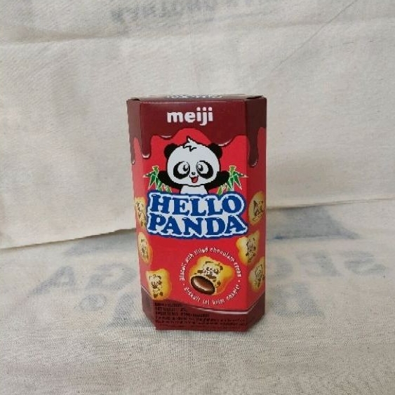 

Hello Panda CHOCOLATE 45 gr , Helo gram coklat Box Snack Meiji MERAH