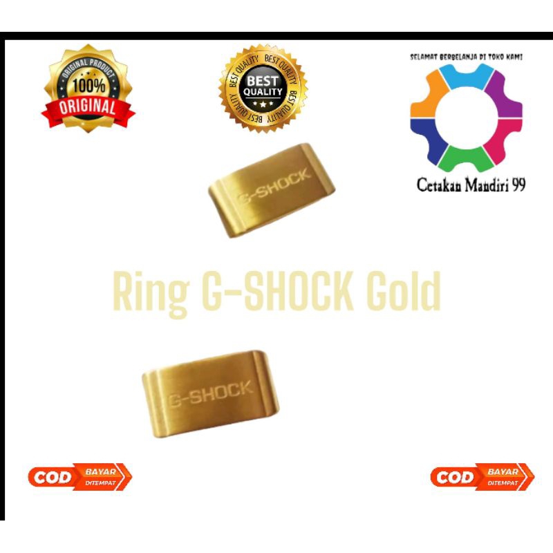 Ring Loop Jam Tangan G-SHOCK Gold Berkualitas