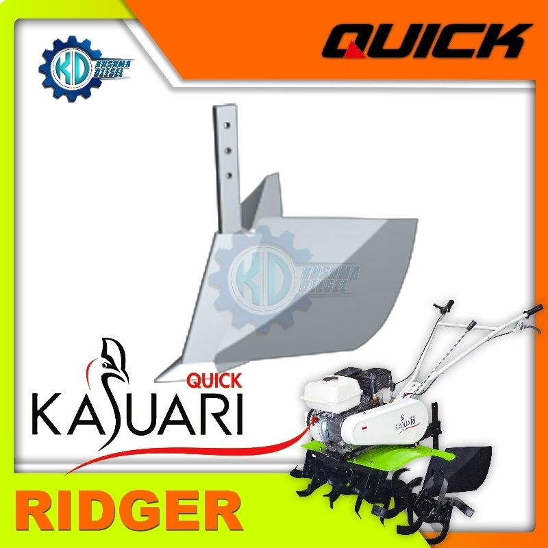 RIDGER KASUARI - SINGKAL KUPU KUPU - alat dangir  Cultivator Kasuari - Quick -  ORIGINAL - QUICK - I