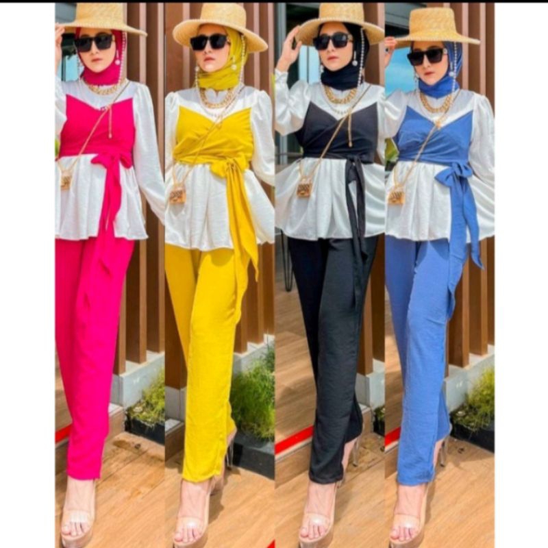 PAKET  USAHA BAJU SETELAN LESTI KEJORA TERBARU