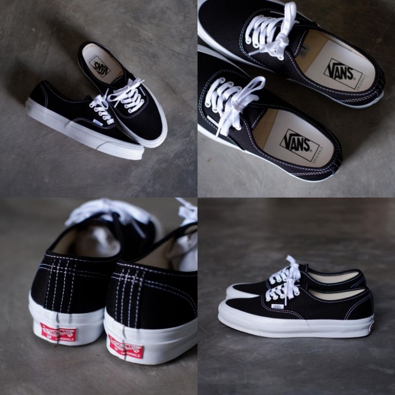 Vans Vault OG Authentic Lx Black White Original