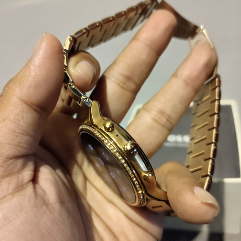 jam tangan second fossil gen 5 model juliana hr lengkap