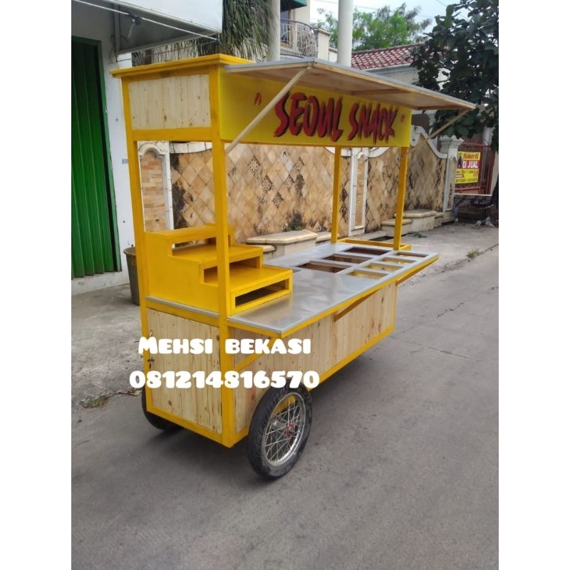Gerobak Angkringan, Gerobak korean street