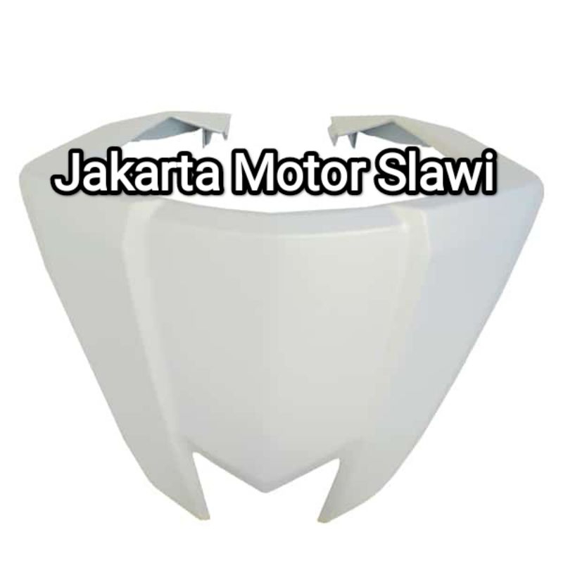 53208-K2V-N30MPC cover handle visor batok depan vario 125 new 2023 putih doff asli honda