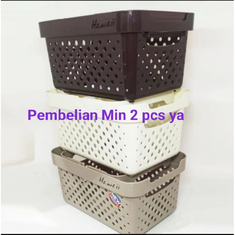 Keranjang Hawaii Luxio 5764 Size L/ Keranjang Serbaguna/Box Serbaguna