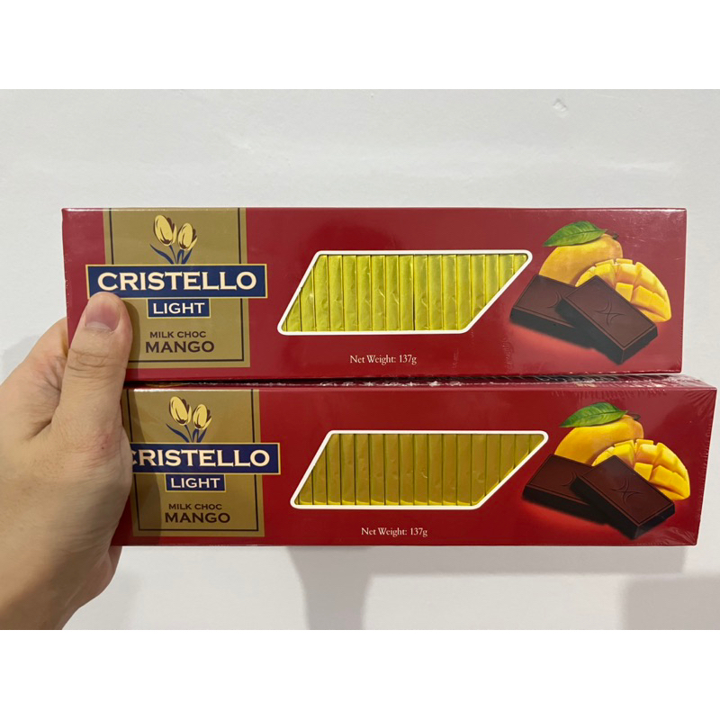 

CemilanBintan ( Cristello Light Coklat Batang 137gr manggo & strawberry)