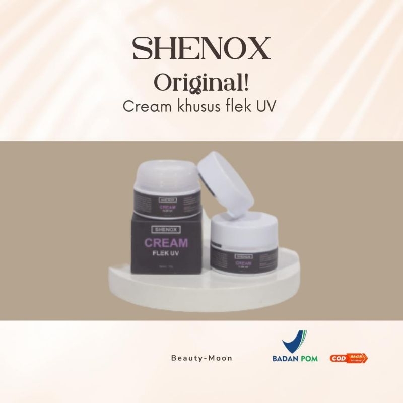 CREAM FLEK UV WHITENING SHENOX FLEK HITAM