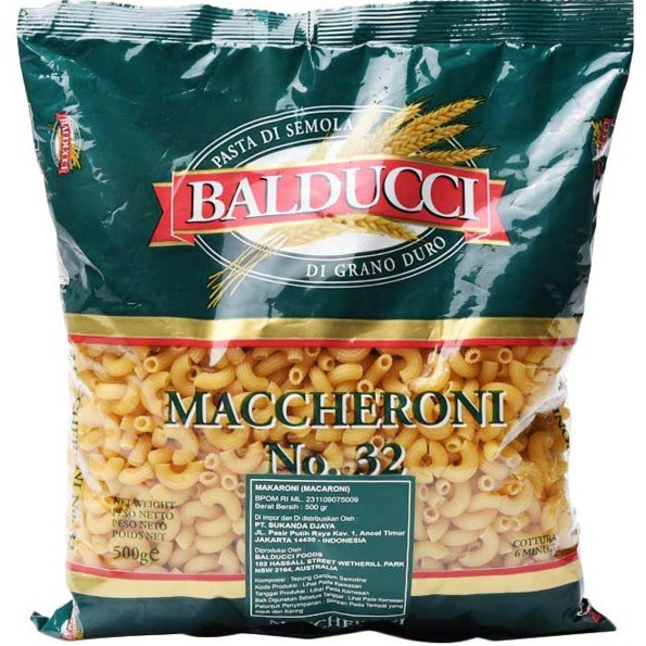 Balducci Maccheroni No. 32 [500gr] / Pasta Macaroni Makaroni