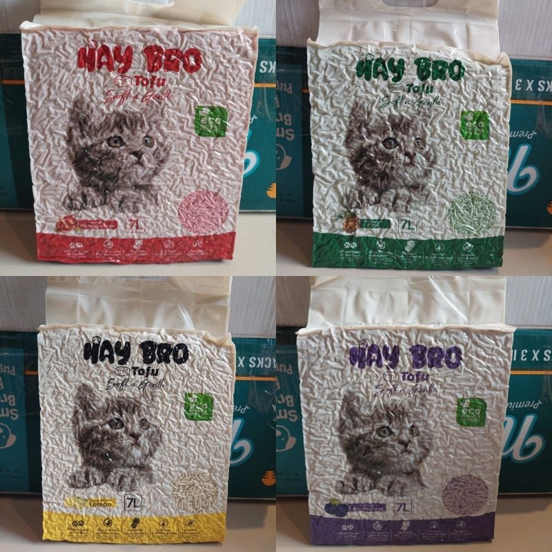 ToFU Cat Litter Premium Hay Bro 7L